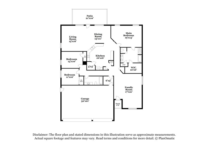 2,095/Mo, 6498 W Castle Pines Way Tucson, AZ 85757 Floor Plan View