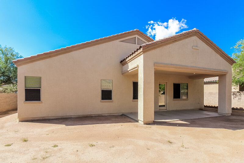 2,095/Mo, 6498 W Castle Pines Way Tucson, AZ 85757 Rear View 2