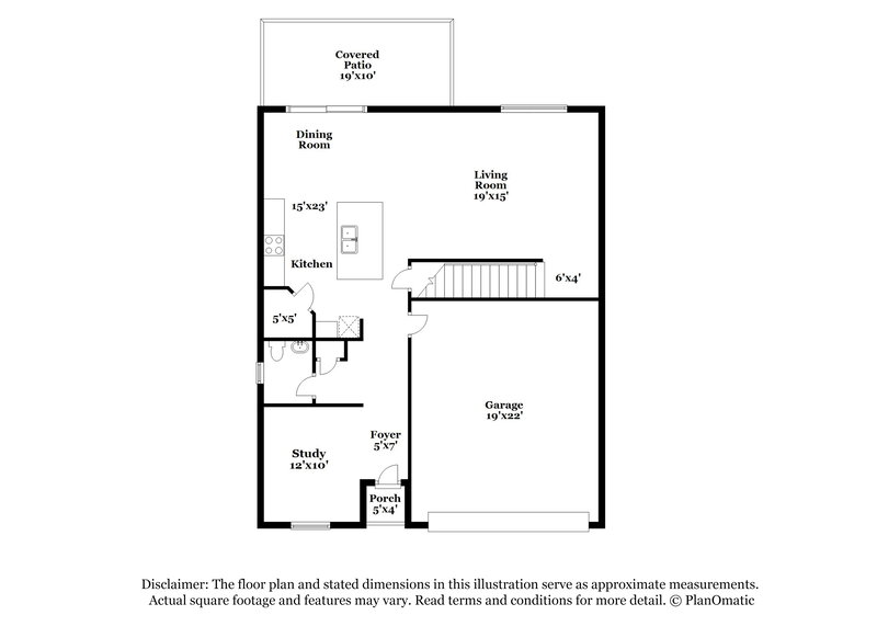 2,040/Mo, 13121 N Loralei Drive Marana, AZ 85653 Floor Plan View