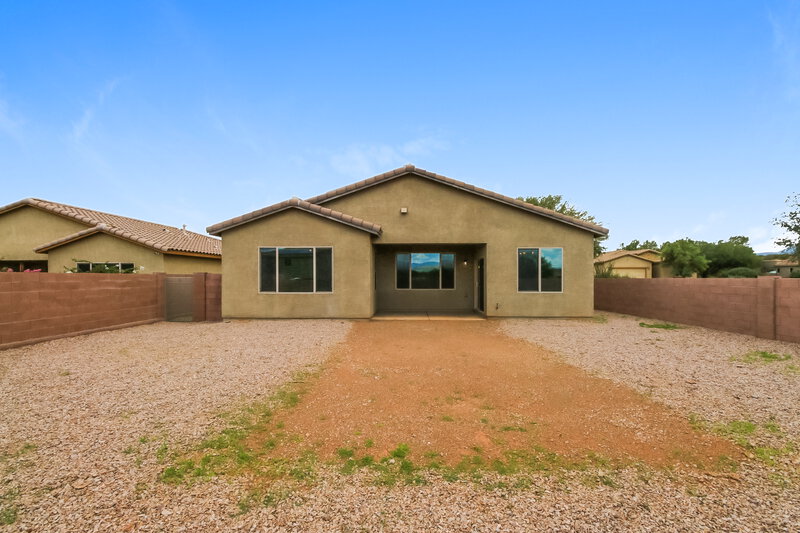 1,775/Mo, 1176 E Madera Grove Ln Sahuarita, AZ 85629 Rear View