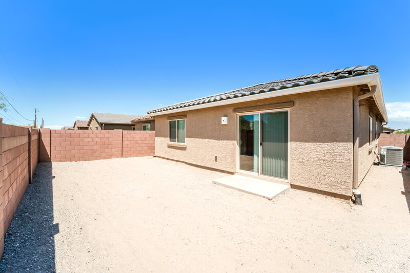 1,960/Mo, 12835 N Peony Dr Marana, AZ 85653 Rear View