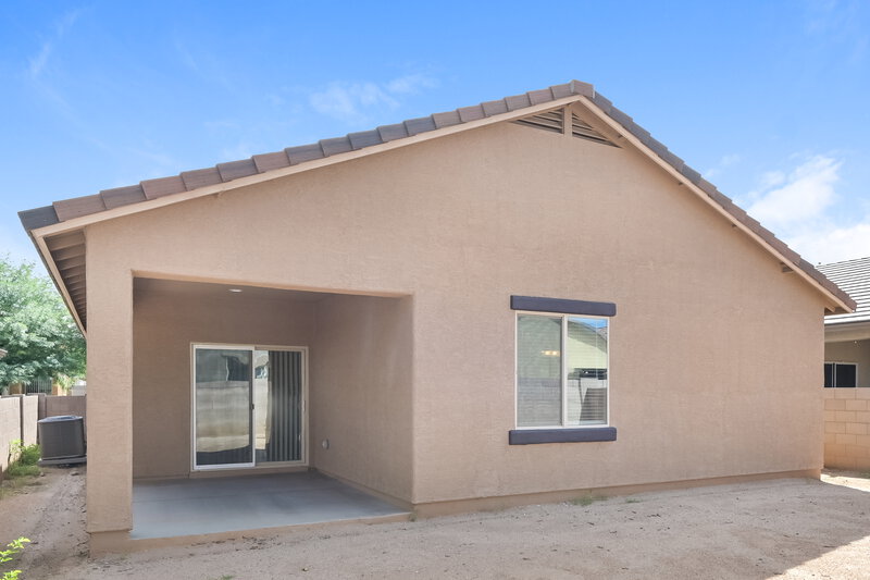 1,860/Mo, 6668 S May Fly Dr Tucson, AZ 85757 Rear View