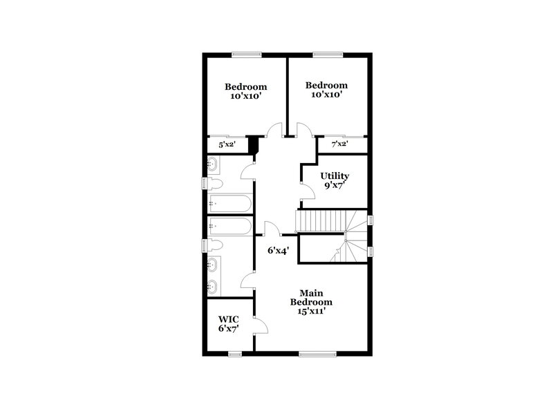1,820/Mo, 10992 E Gray Mare Trl Tucson, AZ 85747 Floor Plan View 2