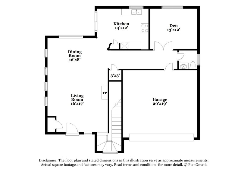 1,725/Mo, 122 E Camino Limon Verde Sahuarita, AZ 85629 Floorplan View