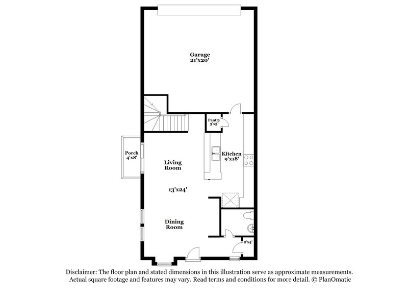 1,720/Mo, 612 W Paseo Celestial Sahuarita, AZ 85629 Floor Plan View