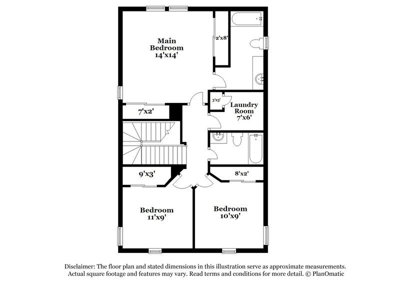 1,720/Mo, 612 W Paseo Celestial Sahuarita, AZ 85629 Floor Plan View 2