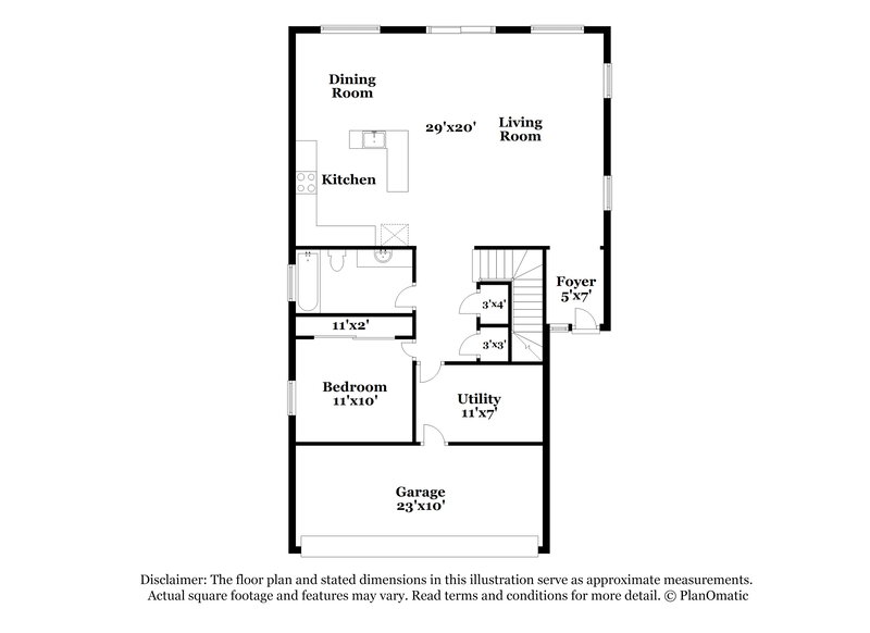 1,845/Mo, 18462 S Bellflower Pl Green Valley, AZ 85614 Floor Plan View 2