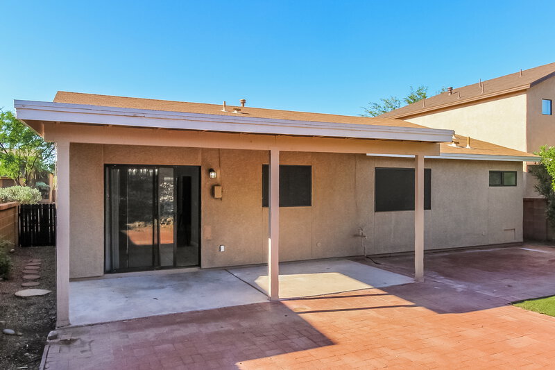 1,705/Mo, 3222 W Avior Dr Tucson, AZ 85742 Rear View 2