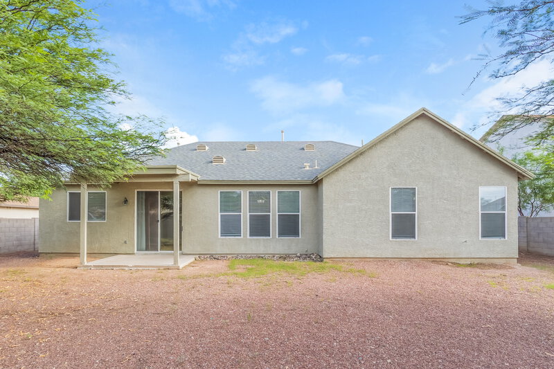 1,830/Mo, 4961 W Calle Don Alfonso Tucson, AZ 85757 Rear View