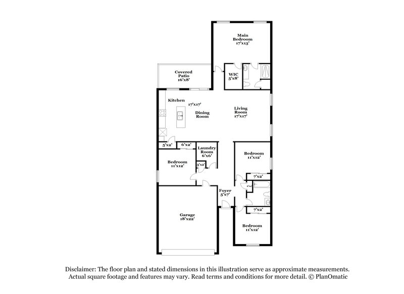 2,085/Mo, 4786 E Desert Thorn Dr Tucson, AZ 85756 Floorplan View