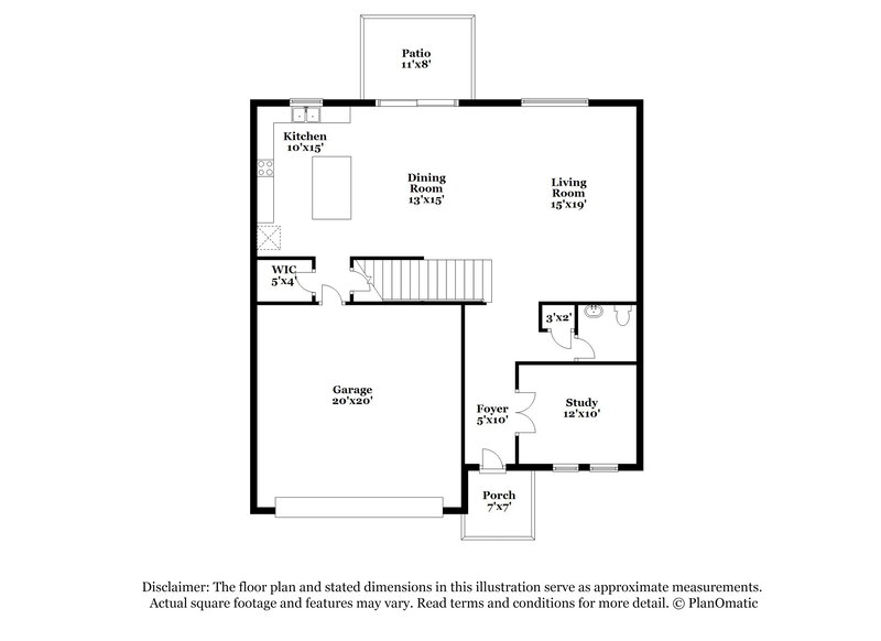 2,145/Mo, 10806 W Claxton Dr Marana, AZ 85653 Floor Plan View 2