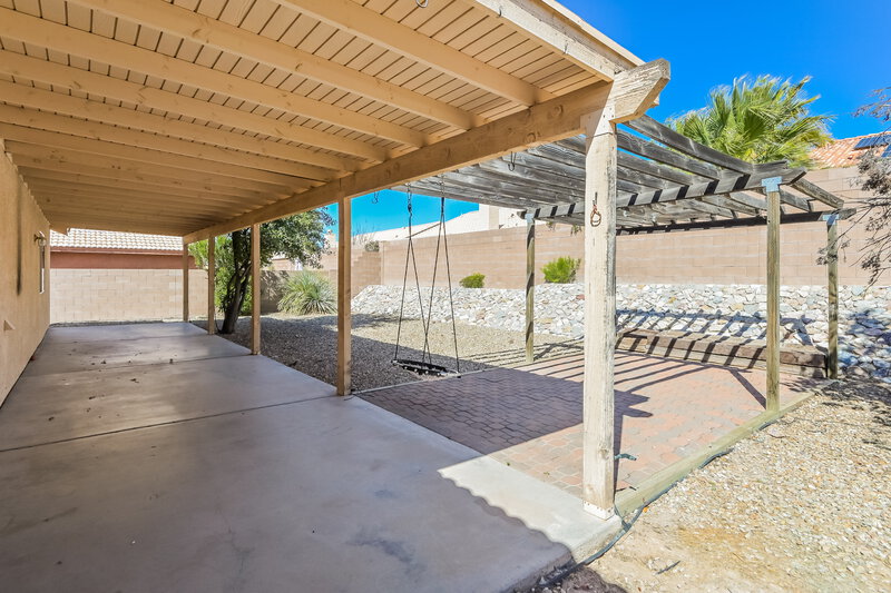 2,080/Mo, 9617 E Paseo Juan Tabo Tucson, AZ 85747 Screen Porch View
