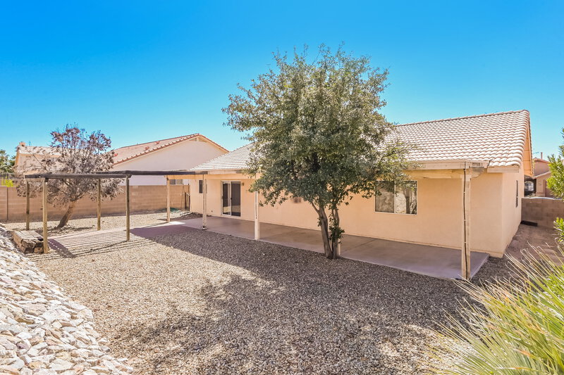 2,080/Mo, 9617 E Paseo Juan Tabo Tucson, AZ 85747 Rear View