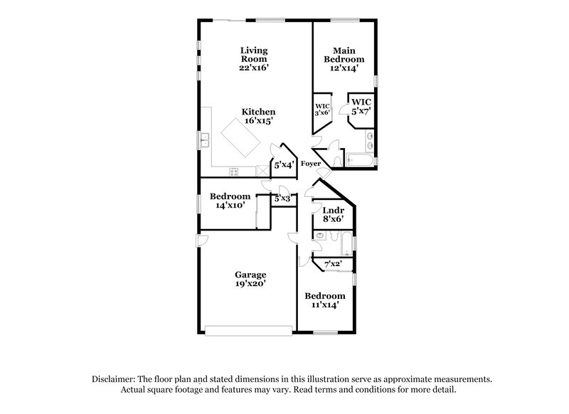 2,025/Mo, 4054 E Stony Meadow Dr Tucson, AZ 85756 Floor Plan View