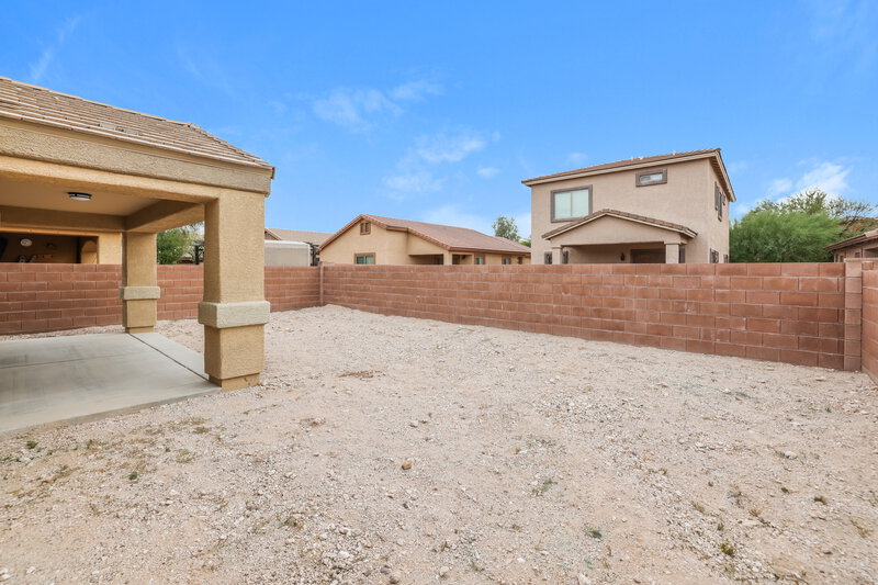 2,025/Mo, 4054 E Stony Meadow Dr Tucson, AZ 85756 Rear View 2