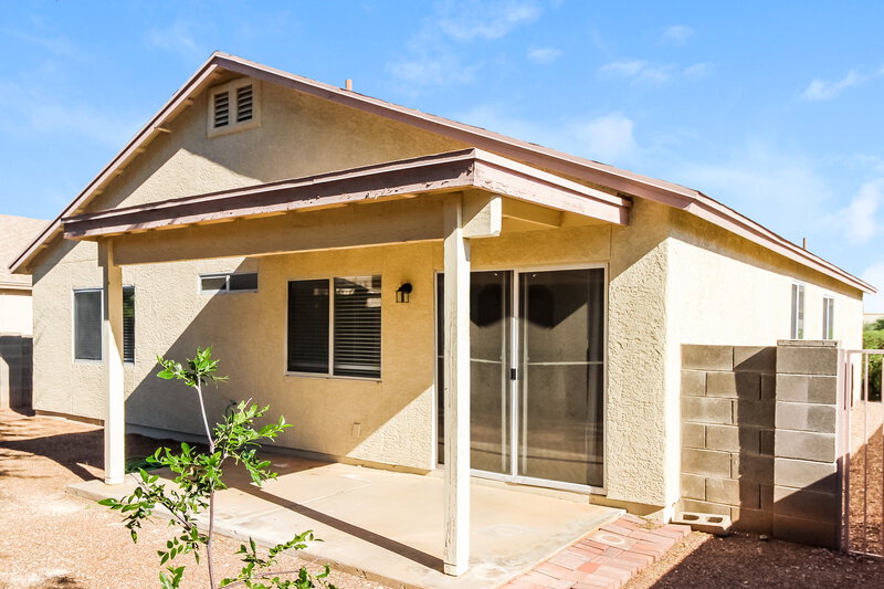1,755/Mo, 6416 E Nelson Dr Tucson, AZ 85730 Rear View