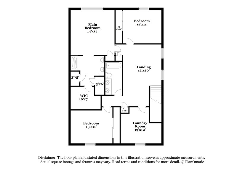 2,050/Mo, 6993 W Inkwood Ln Tucson, AZ 85757 Floor Plan View