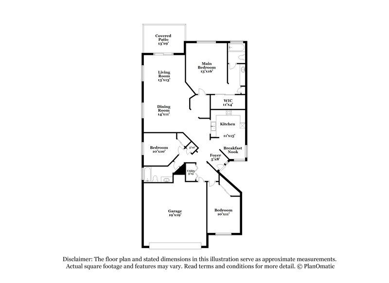 1,595/Mo, 2415 N Avenida Tabica Green Valley, AZ 85614 Floor Plan View
