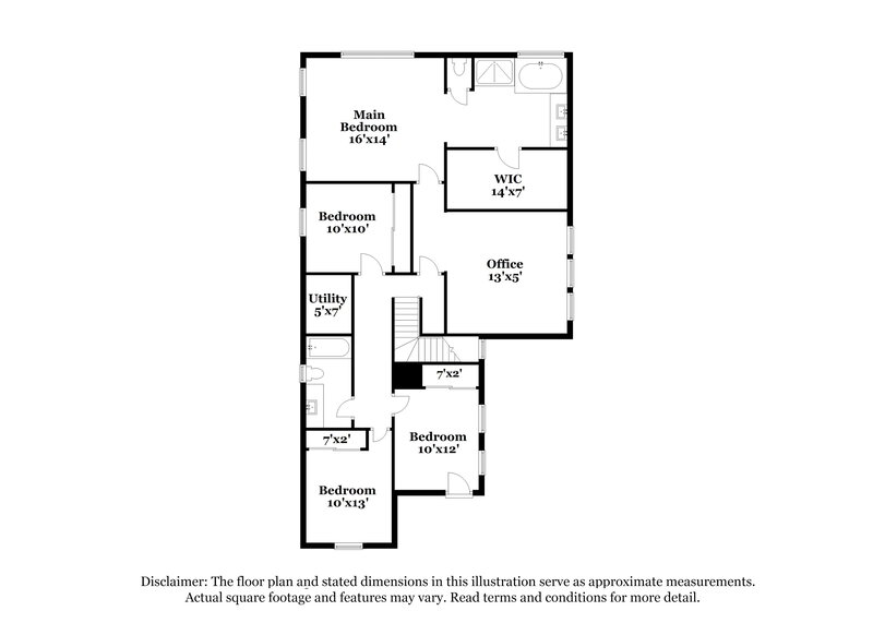 2,035/Mo, 102 W Camino Cuesta Abajo Sahuarita, AZ 85629 Floor Plan View 2