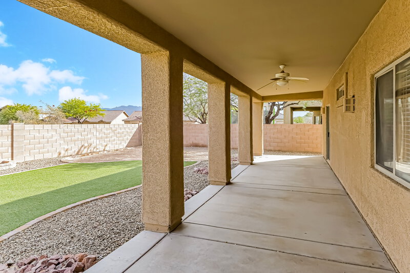 2,295/Mo, 7450 W Balcony Bay Dr Tucson, AZ 85743 Rear View