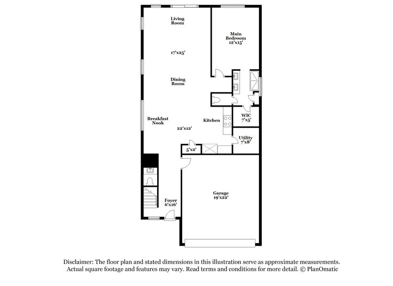 2,055/Mo, 7014 W Ferntree Ln Tucson, AZ 85757 Floor Plan View