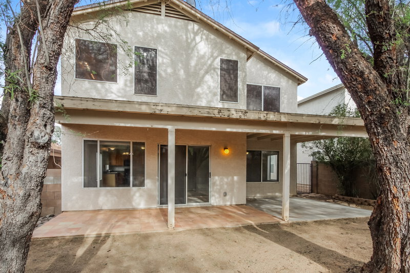2,055/Mo, 9078 E Muleshoe St Tucson, AZ 85747 Rear View