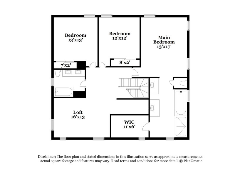 2,280/Mo, 6968 S Martlet Dr Tucson, AZ 85756 Floor Plan View