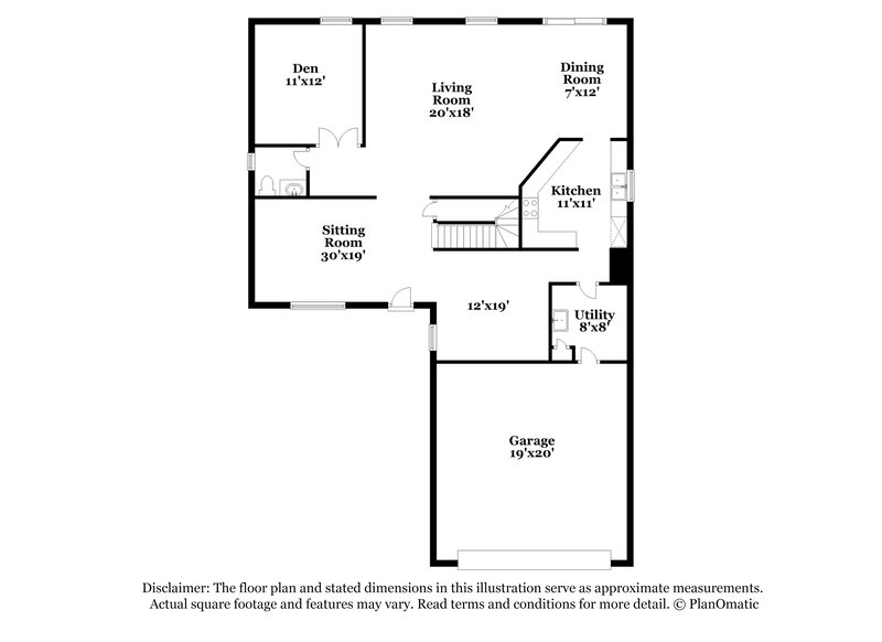 2,280/Mo, 6968 S Martlet Dr Tucson, AZ 85756 Floor Plan View 2