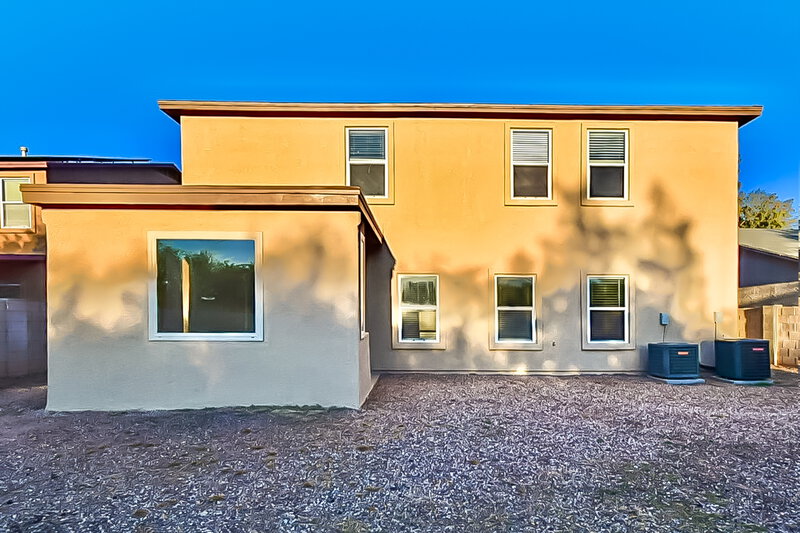 2,280/Mo, 6968 S Martlet Dr Tucson, AZ 85756 Rear View