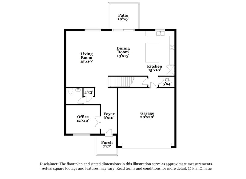 2,430/Mo, 12613 N Wildrose Dr Marana, AZ 85653 Floor Plan View