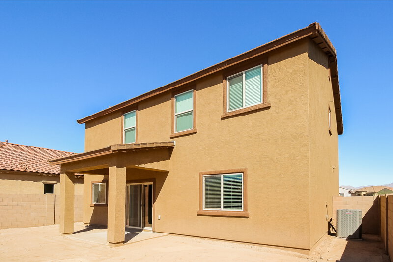 2,430/Mo, 12613 N Wildrose Dr Marana, AZ 85653 Rear View