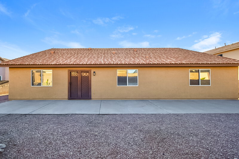 2,065/Mo, 9585 E Paseo Juan Tabo Tucson, AZ 85747 Rear View