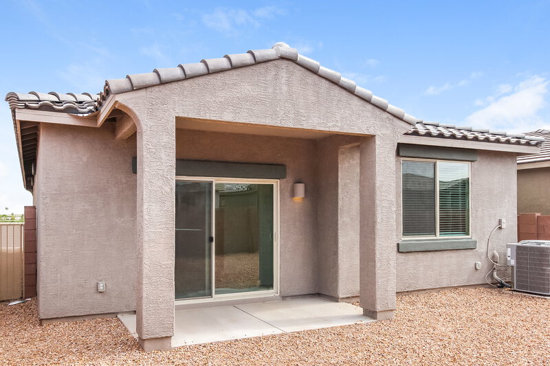 1,960/Mo, 11857 W Charismatic Drive Marana, AZ 85653 Rear View