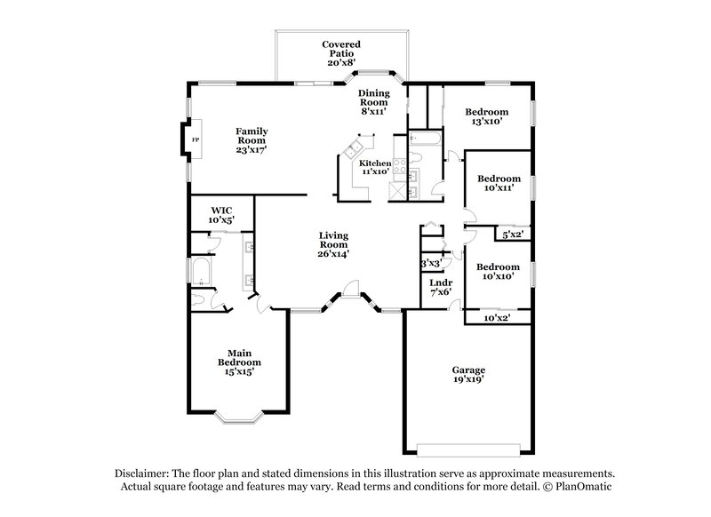 2,070/Mo, 7790 S Claremon Ave Tucson, AZ 85747 Floor Plan View