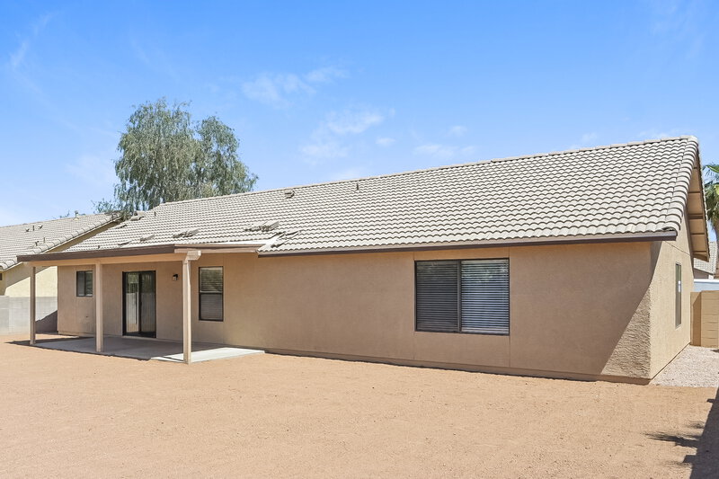 2,060/Mo, 9647 E Banbridge St Tucson, AZ 85747 Rear View