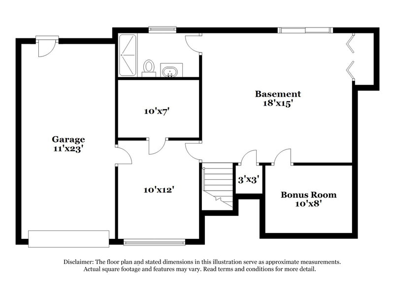 1,915/Mo, 2306 WILKINS Cove Decatur, GA 30035 Floor Plan View 2